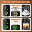 Portable Coffee Machine, Self Heating Italian Espresso Machine