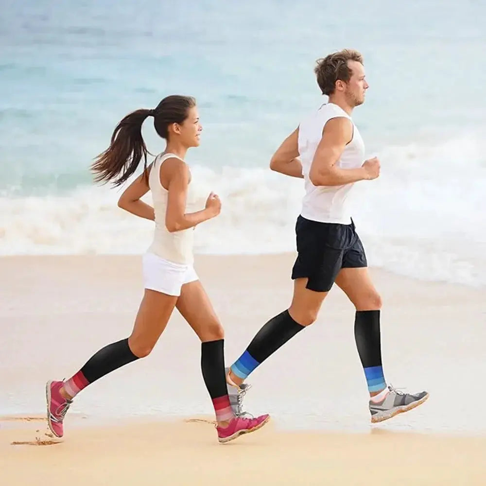 Performance Boosting Footless Calf Compression Sleeves
