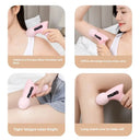 Original Mini Massage LCD Screen 6 Heads Gun Muscle Massager Portable Electric Fascia Gun for Neck Foot Body Fascia Gun
