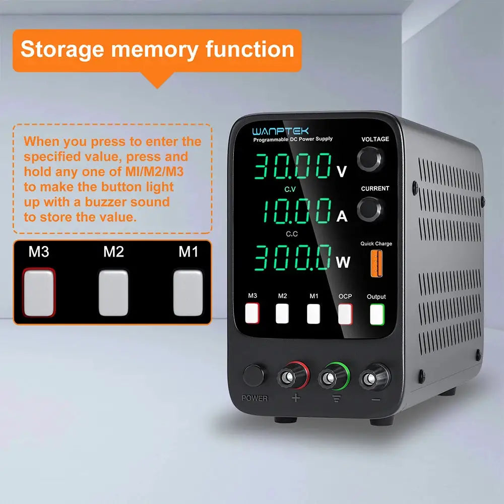 Wanptek Bench Dc Power Supply — product view 3