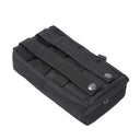 Outdoor Tactical Molle Waist Bag 1000D Oxford Black Fanny Pack