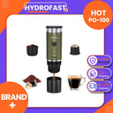 Hydrofast / Battery Portable Espresso Machine, Pump, Tank
