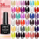 Vibrant Gel Nail Polish Kit Chip-Free Easy Application Set