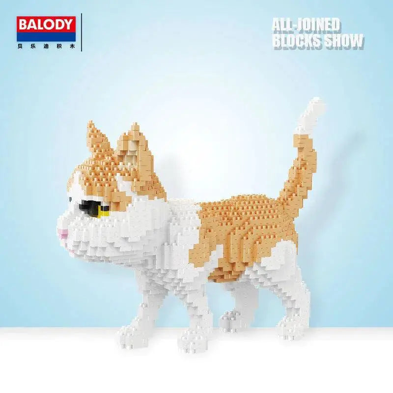 Balody Cartoon Dog Mini Building Blocks Toy For Kids Fun