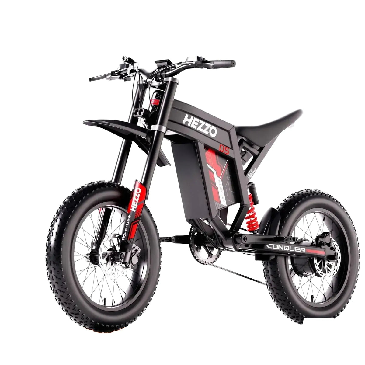 HEZZO Powerful Fat Tire Ebike — product view 1
