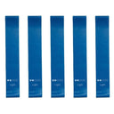 5-Piece Set of Elastic Resistance Bands for Strength Training