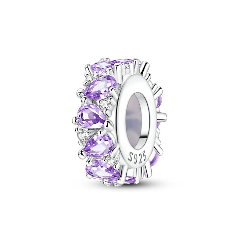 Silver Stopper Sterling Cz Pave