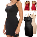 Seamless Women's Tummy Control Full Slip Body Shaper Dress