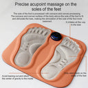 Electric EMS Foot Massager Pad Feet Muscle Stimulator Foot Massage Mat Improve Blood Circulation Relieve Ache Pain Rechargeable