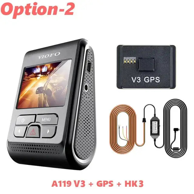 Viofo Dash Cam Parking Mode DVR - Add GPS HK3 CPL 32G product image