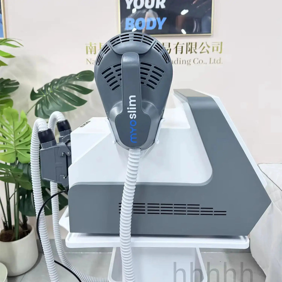 MYOslim Fat Reduction Muscle Training Device Salon Body Sculpting Designed Body Treatment Thighs Buttocks