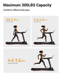 ROBORE SF60 Auto Incline Treadmill Foldable 3HP LED Screen Pro