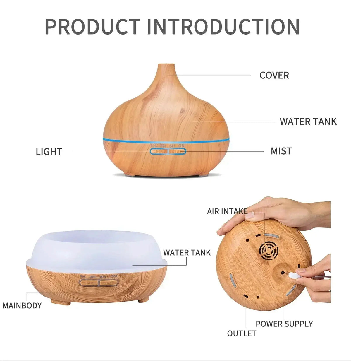 Calming Aromatherapy Diffuser for Home — product view 13