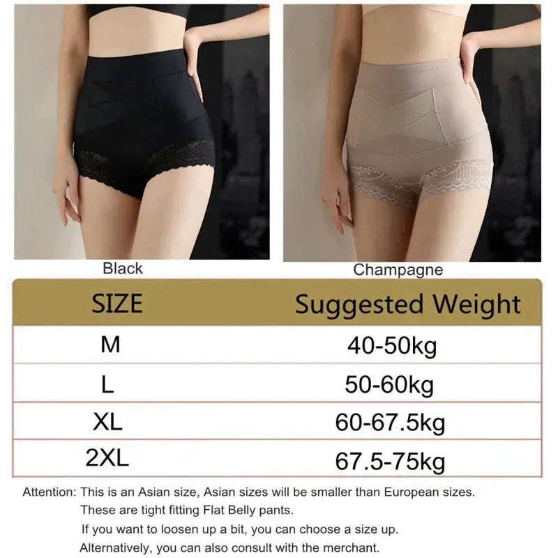 High Waist Shapewear Briefs For Women Seamless Body Shaping