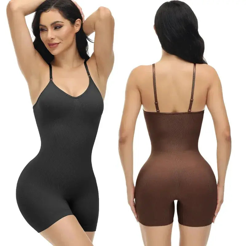Seamless Open Crotch Shapewear Bodysuit By Guudia Comfort