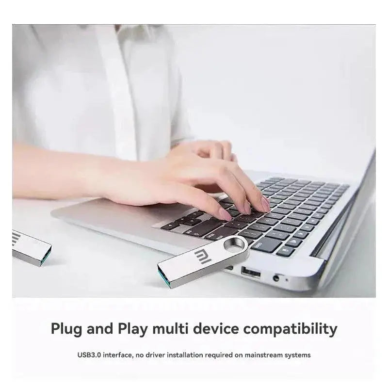 Waterproof USB Flash Drive 2TB High Speed Portable Storage
