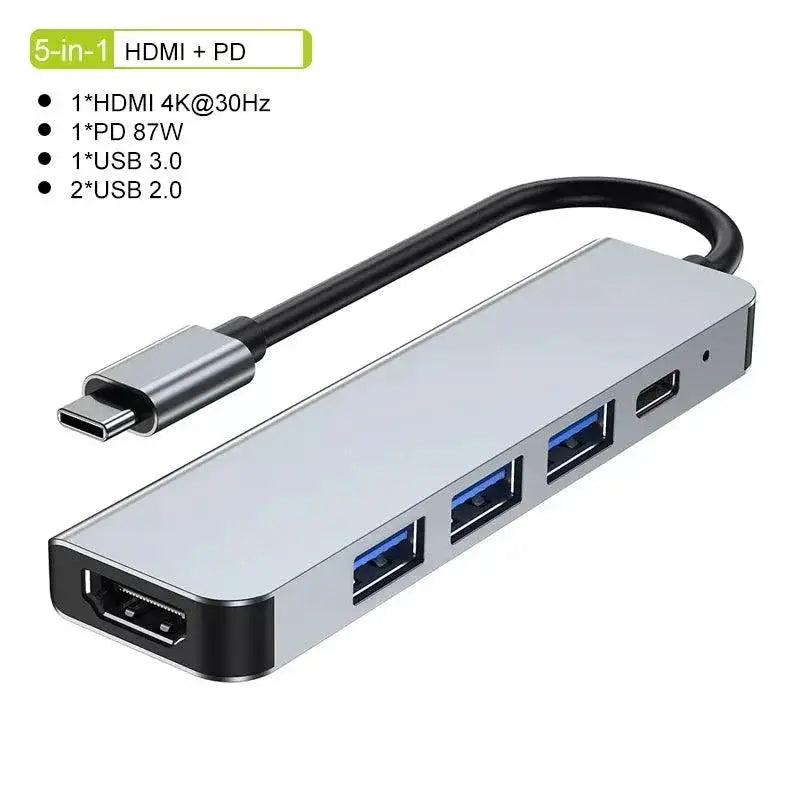 Ultimate USB C Hub Splitter for MacBook Air and iPad Pro