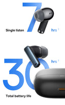 Hybrid Earbuds: M2s ANC Earphone Bluetooth 5.3