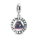 Sterling Silver Charm Beads Rose