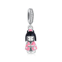 Sterling Silver Charm Fortune Cat