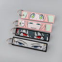 Anime Key Tag Keychain Trendy Zinc Alloy Accessory for Fans