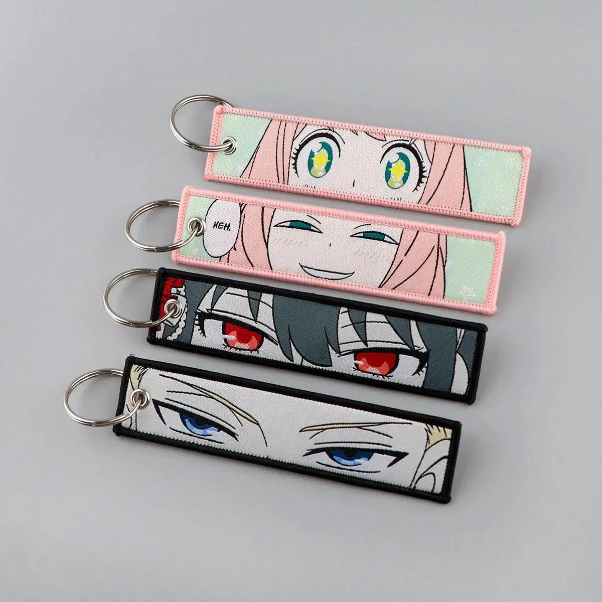 Anime Key Tag Keychain Zinc Alloy Accessory For Fans