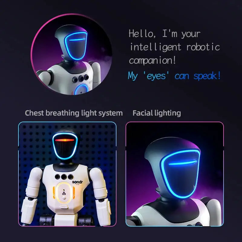 RC Robot Intelligent Robot R40 Remote Controlled Robots Smart Intelligent Dancing RC Robot Toy Gift