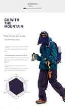 Hiking Jacket for Youths Waterproof Shell