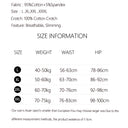 4Pcs Set High Waist Cotton Panties Women Body Shaper Lingerie