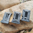 Badge Card Holder Carbon Fiber Wallet For Men Slim Design