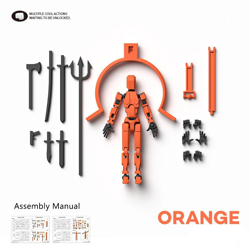 Magnetic Articulated Shapeshift Robot Figure