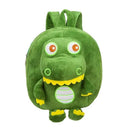 Soft Plush Dino School Backpack for Kids