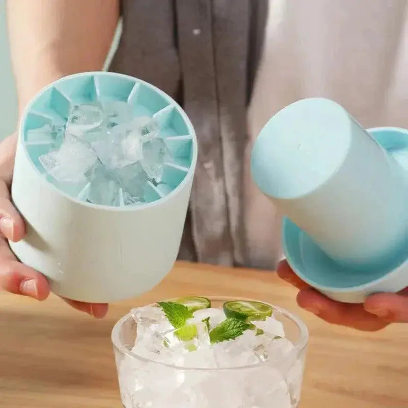 Eco Friendly Quick Freeze Silicone Ice Maker Mold for Drinks