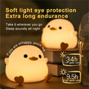 LED Duck Night Light Cute Cartoon Animals Lamp for Kids