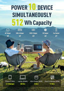 Quiet 800W Portable Power Station