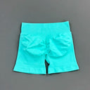 HISTELLO Seamless Scrunch Yoga Shorts