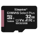 Kingston Canvas Select Plus MicroSD Card High-Speed Storage