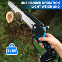 Cordless Handheld Chainsaw Electric with Batteries Chains