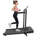 Under Desk Walking Pad Treadmill 0.6-7.5 MPH Manual Incline Boost