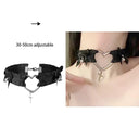 Sexy Trendy Vintage Gothic Heart Choker Necklace Jewelry