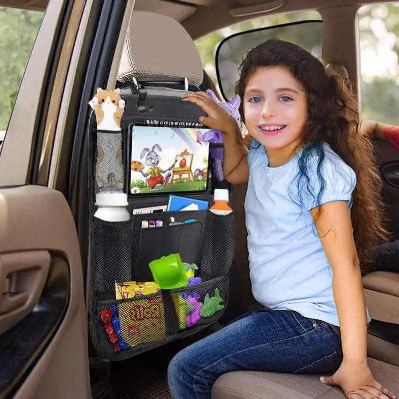 Car Organizer Tablet Holder Travel Storage Neat Rides