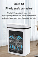 Bathroom Touchless Trash Can 12L Motion Sensor Bin