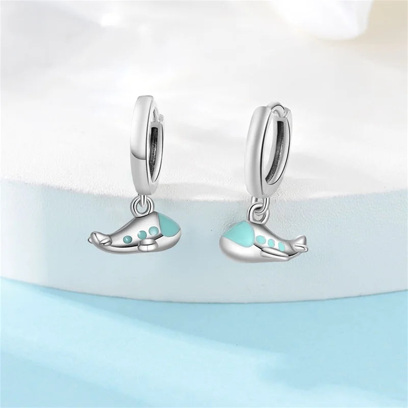 Luminous Firefly Earrings Sterling Silver