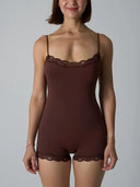 Smooth Shapewear Lace Bodysuit for Women