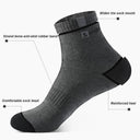 Eco-Friendly Bamboo Men's Socks for Stylish Odor-Free Comfort