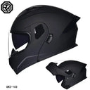 ORZ's latest high-quality motorcycle modular flip helmet ABS material dual lens full helmet DOT batch