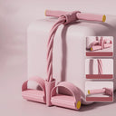 4-Tube Resistance Band Trainer for Women Effective Arm Workouts