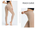 Nude Yoga Pants for Women High Waist Seamless Hip Lifting Fitness Design