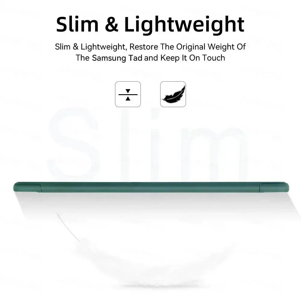 Samsung Galaxy Tab A8 Stylish PU Leather Case Auto Sleep