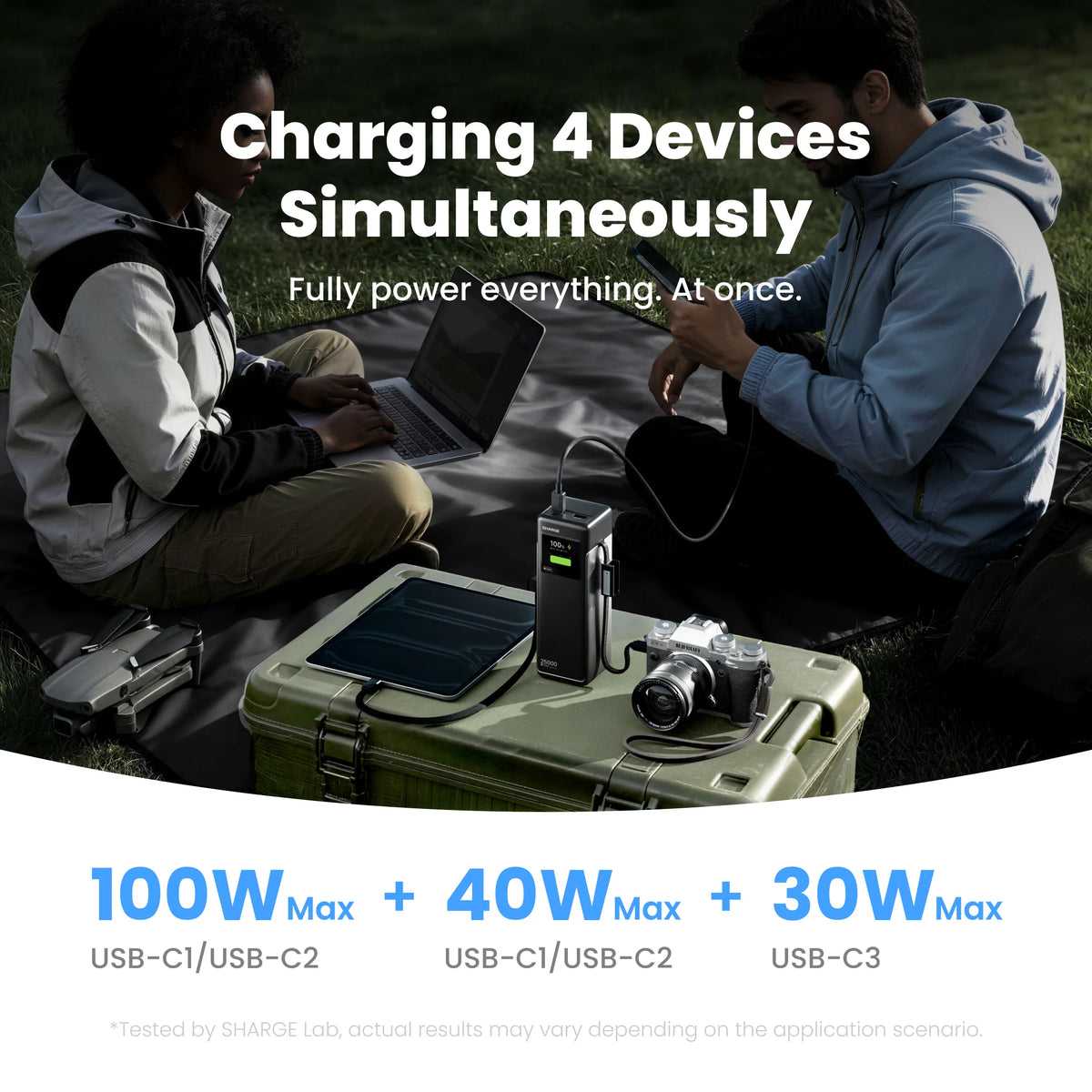 Sharge Hypertower Laptop Charging Bundle